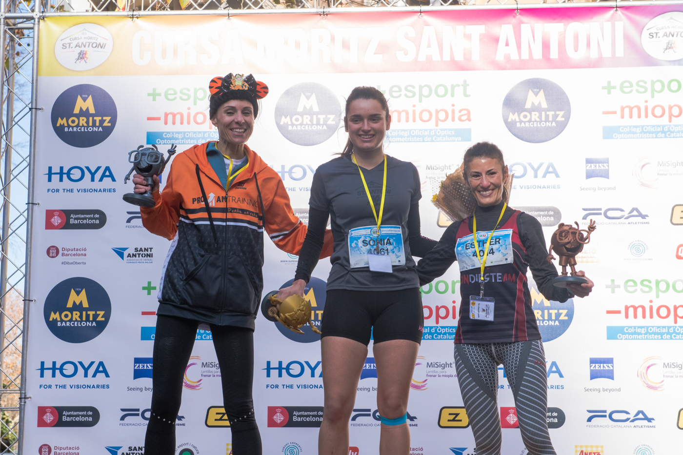 Guillem Valverde y Sònia Reguart, ganan la Milla de los Miopes