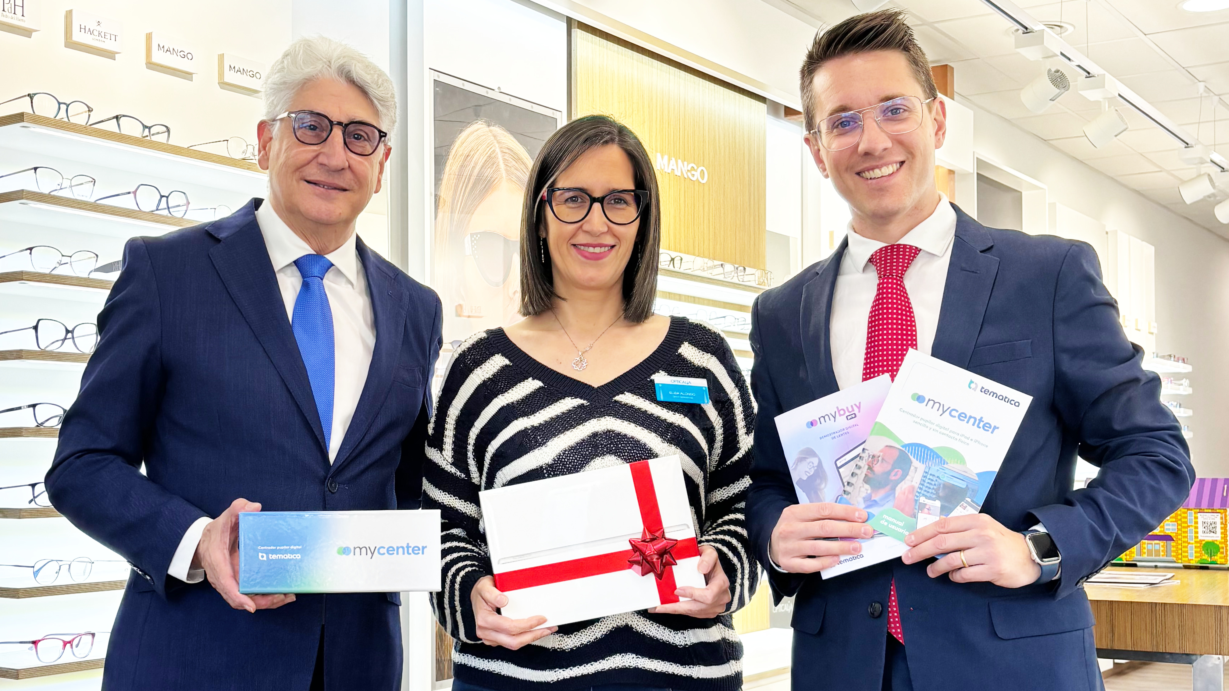 TEMÁTICA Software duplica a los ganadores de su sorteo de iPads en EXPOÓPTICA.