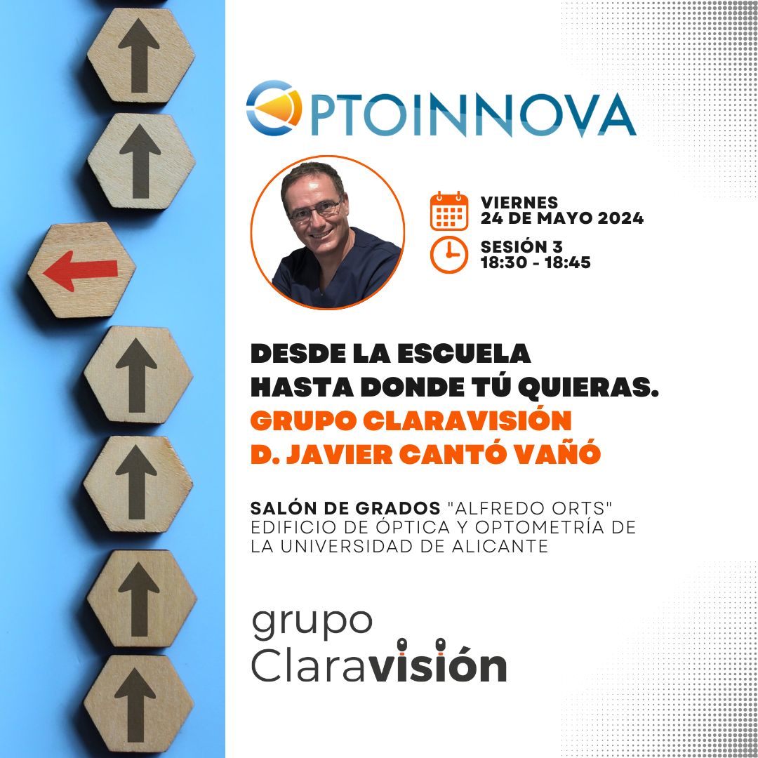 Grupo ClaraVisión patrocina Optoinnova 2024