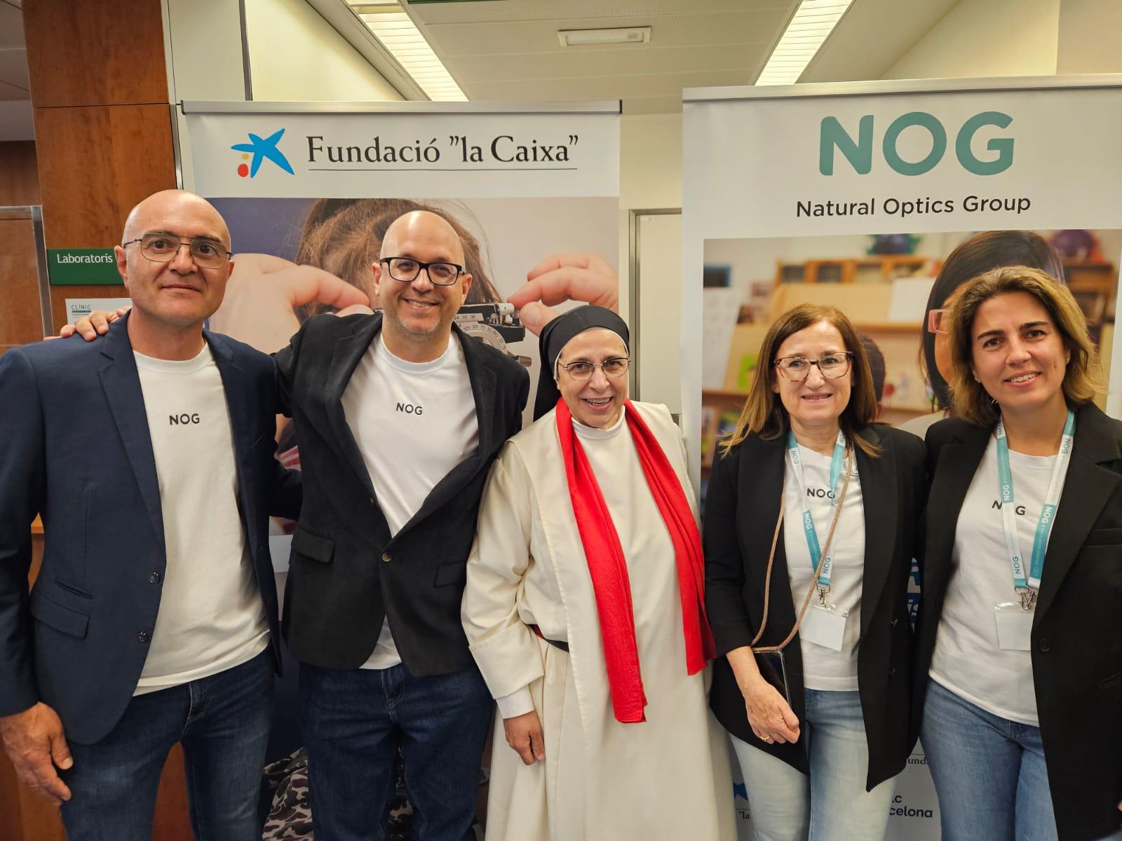 Natural Optics Group impulsa la acción #Invulnerables junto a la Fundación "La Caixa" y Sor Lucía Caram